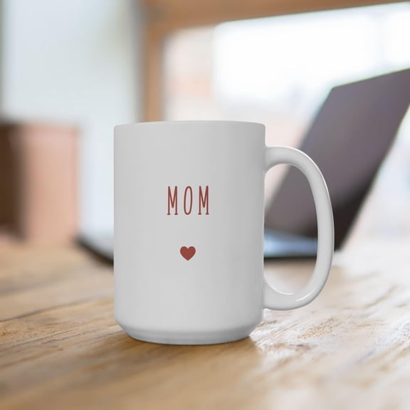 WestConfe Personalized Mother's Day Ceramic Mug, Gift for Moms, Unique Tea Mug, Housewarming Present, Birthday Gift, Home Office Decor