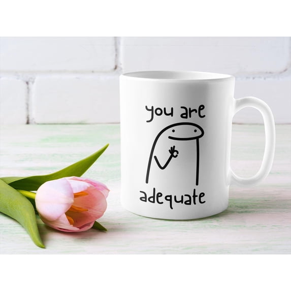 WestConfe Snarky Meme Ceramic Mug, Funny Coffee Cup for Friends, Sarcastic Quote Tea Mug, Humorous Gift Idea, Novelty Drinkware, Office Desk Decor