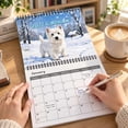 thumbnail image 1 of WestHighland White Terrier Calendar 2027, 12 Months Wall Calendar From Jan. 2027 - Dec. 2027, Cute Pet Dog Hanging Planning for Home & Office Decor, 1 of 7