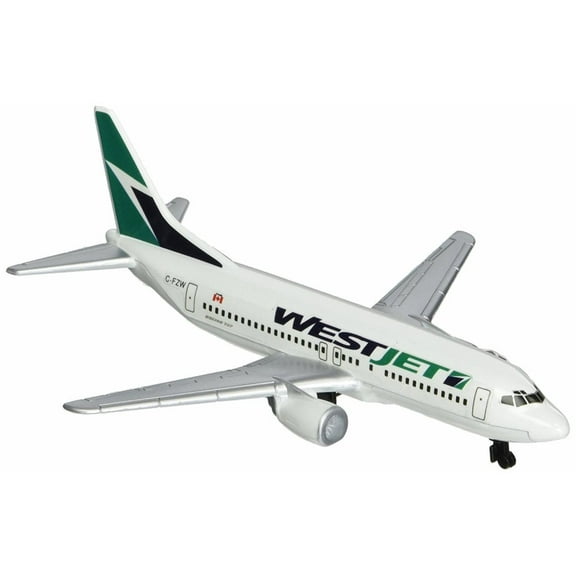 WestJet, White - Real Toy RT7374 - Pre-built Model Airplane Replica