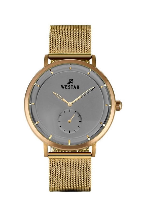 Westar Profile Stainless Steel Grey Dial Quartz 50247BZZ106 Men's Watch
