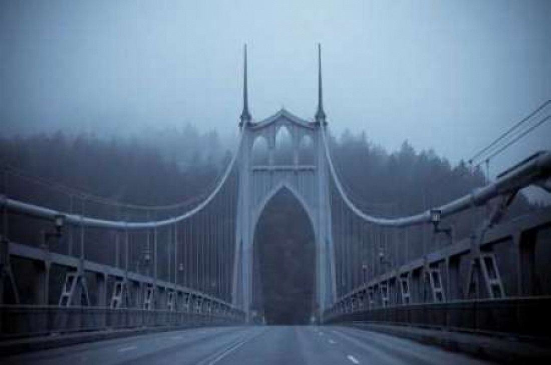 Westbound on the Bridge I Canvas Art - Erin Berzel (20 x 28)