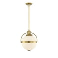 thumbnail image 1 of Westbourne 1-Light Pendant in Warm Brass, 1 of 6