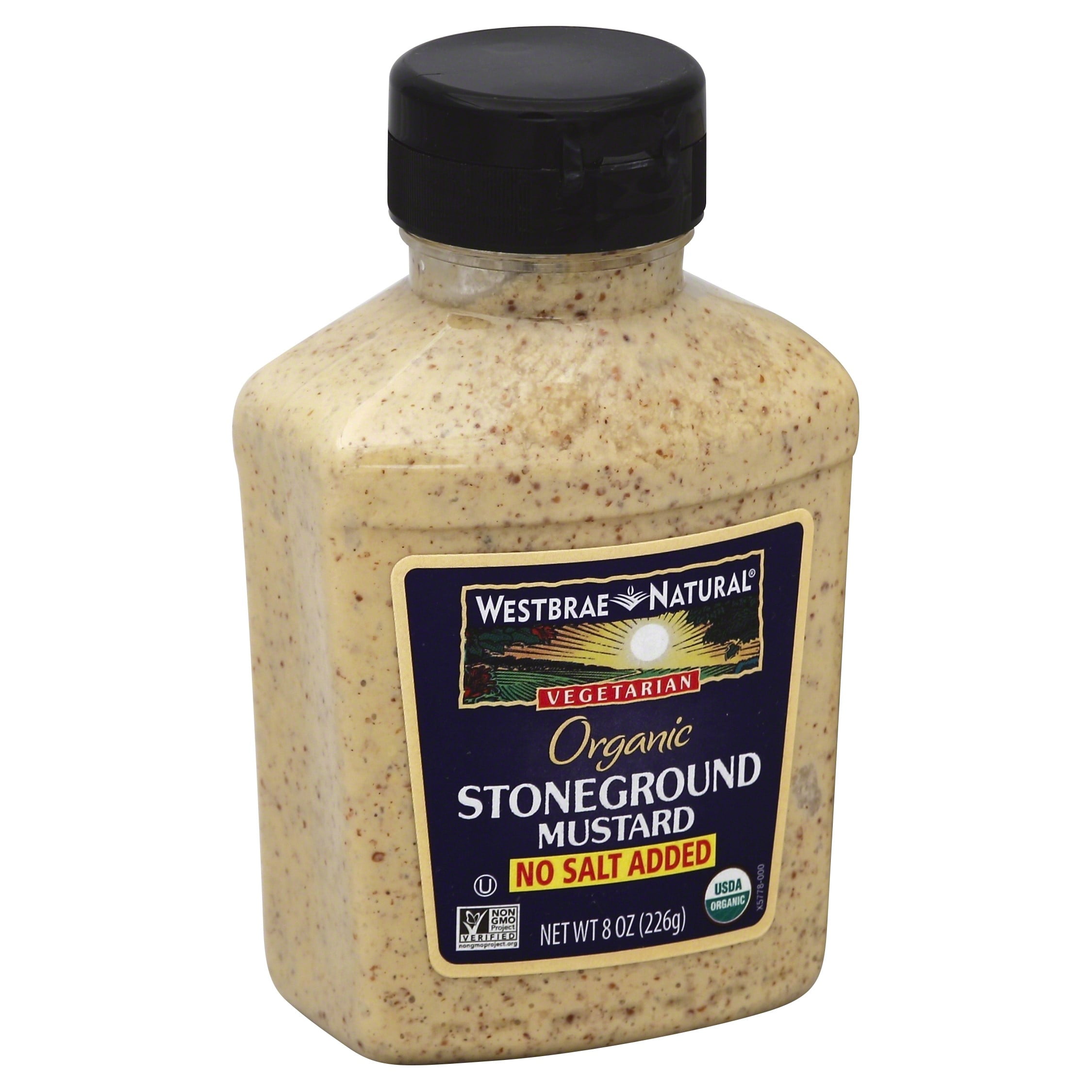 Salt Free Stone Ground Mustard