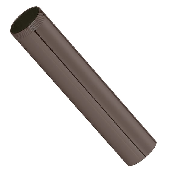 Westbrass 1-1/2 in. OD x 12 in. Threaded Tailpiece in Oil Rubbed Bronze
