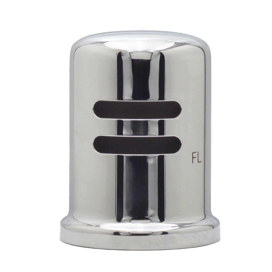 Polished Chrome Solid Brass Skirted Air Gap Cap
