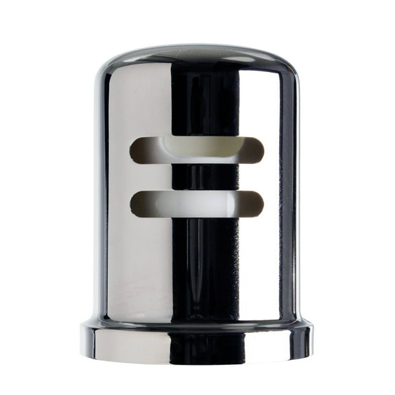 Westbrass D201-1-05 1-3/4" x 2-3/4" Solid Brass Air Gap Cap Only, Skirted, Polished Nickel