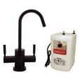 thumbnail image 1 of Westbrass 10" 2-Lever Hot and Cold Water Dispenser Faucet with Heating Tank, Oil Rubbed Bronze, 1 of 9