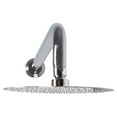 thumbnail image 1 of Westbrass 12" Round Rainfall Shower Head with 10" Wall Mount 90-Degree Arm, Polished Chrome, 1 of 11