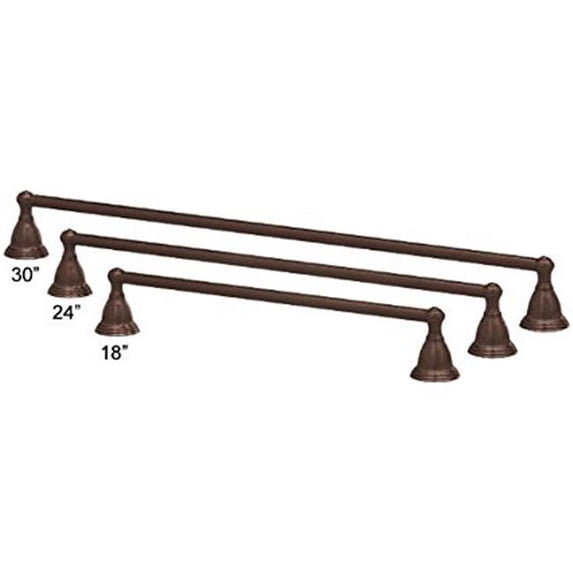 Westbrass 30 in. Towel Bar - Victorian Bronze