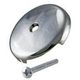 thumbnail image 1 of Westbrass 740Z-CP 1-Hole Overflow Bathtub Faceplate with Screw, Polished Chrome, 1 of 1