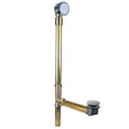 thumbnail image 1 of Westbrass 7931817BJCHM-26 Bath Waste Assembly with Patented Deep Soak Faceplate, Ball Joint and Tip-Toe Drain - 17 gauge, Polished Chrome, 1 of 12