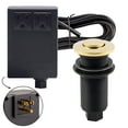 thumbnail image 1 of Westbrass ASB-2B3-01 Disposal Air Switch and Dual Outlet Control Box, Flush Button, Polished Brass, 1 of 15