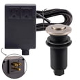 thumbnail image 1 of Westbrass ASB-2B3-07 Disposal Air Switch and Dual Outlet Control Box, Flush Button, Satin Nickel, 1 of 15