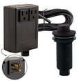 thumbnail image 1 of Westbrass ASB-2RB3-12 Disposal Air Switch and Dual Outlet Control Box, Raised Button, Oil Rubbed Bronze, 1 of 14