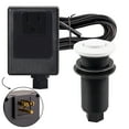 thumbnail image 1 of Westbrass ASB-50 Disposal Air Switch and Single Outlet Control Box, Flush Button, Powder Coat White, 1 of 13