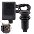 thumbnail image 1 of Westbrass ASB-62 Disposal Air Switch and Single Outlet Control Box, Flush Button, Matte Black, 1 of 13