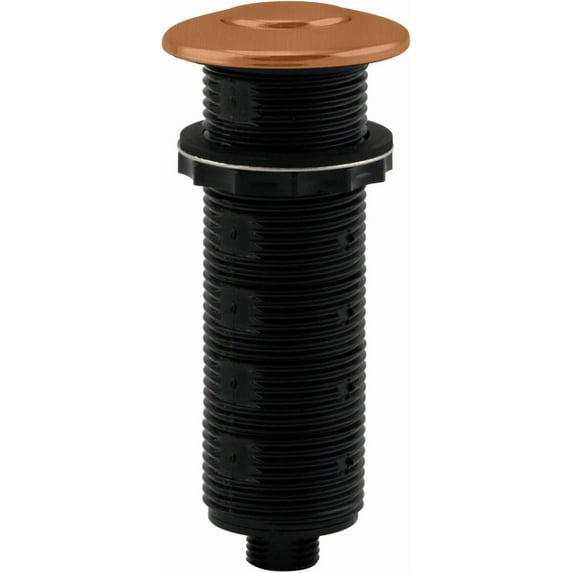 Westbrass ASB-B3-11 Disposal Replacement Air Switch Trim Only, Flush Button, Antique Copper