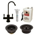 thumbnail image 1 of Westbrass 10" 2-Lever Hot & Cold Water Faucet with Filter and Disposal Trim, Oil Rubbed Bronze, 1 of 12