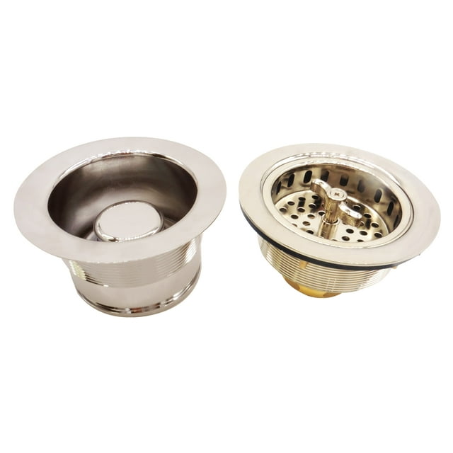 Westbrass CO217520 COMBO PACK 31/2" Wing Nut Style Kitchen Sink
