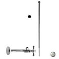 thumbnail image 1 of Westbrass  Corrugated Riser Kit with Cross Handle in Polished Chrome, 1 of 1