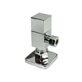 thumbnail image 1 of Westbrass D105QS-05 1/4-Turn Angle Stop 1/2" Copper x 3/8" Compression, Square Handle, Polished Nickel, 1 of 7