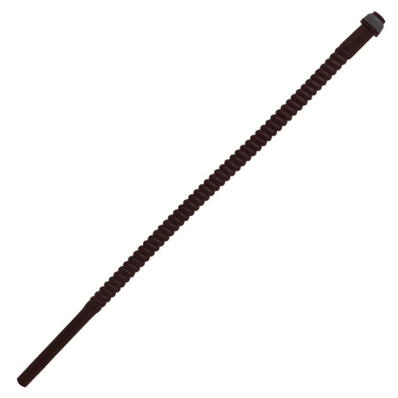 Westbrass 3/8" x 15" Corrugated Riser Supply Line for Faucet and Toilet, Oil Rubbed Bronze