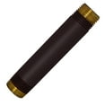 thumbnail image 1 of Westbrass D12104-12 ½” x 4" IPS Brass Pipe Nipple, Oil Rubbed Bronze, 1 of 6
