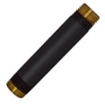 thumbnail image 1 of Westbrass D12104-62 ½” x 4" IPS Brass Pipe Nipple, Matte Black, 1 of 6