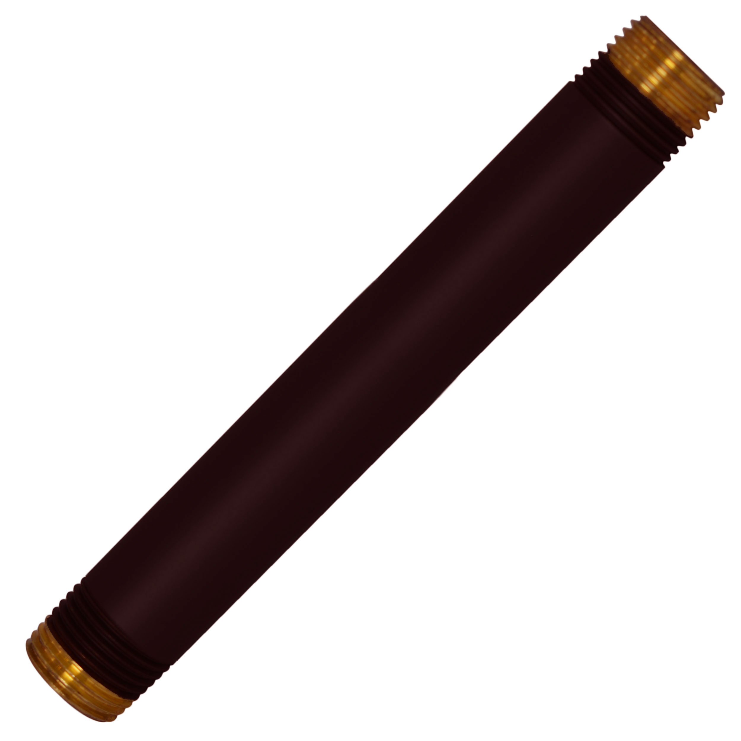 Westbrass D12106-12 ½” x 6" IPS Brass Pipe Nipple, Oil Rubbed Bronze