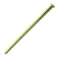 thumbnail image 1 of Westbrass D125-03 1/2" x 12" Brass Flat Head Toilet Riser Supply Line, Polished Brass, 1 of 5