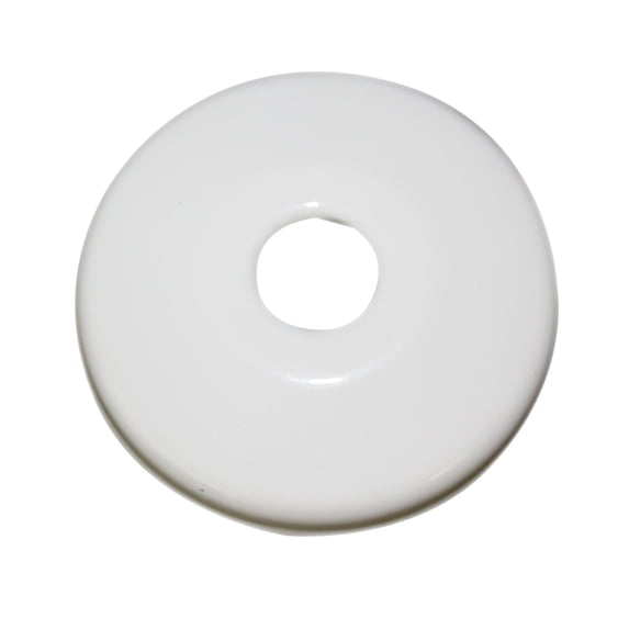 Westbrass D128-50 1/2" Sure Grip Low Pattern Flange for Copper Pipe (5/8" OD), Powder Coat White