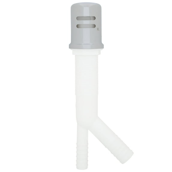 Westbrass D200-1-26 1-3/4" x 2-3/4" Solid Brass Air Gap Cap Kit, Skirted, Polished Chrome