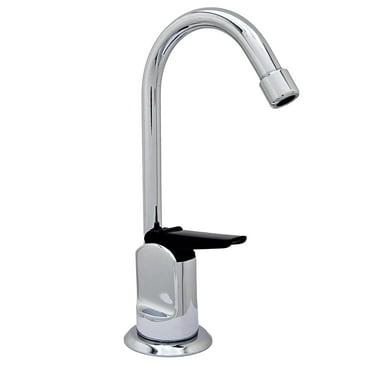 Westbrass D203-NL-26 6" Touch-Flo Style Pure Cold Water Dispenser Faucet, Polished Chrome