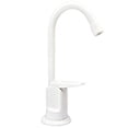thumbnail image 1 of Westbrass D203-NL-50 6" Touch-Flo Style Pure Cold Water Dispenser Faucet, Powder Coat White, 1 of 11