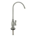 thumbnail image 1 of Westbrass 10" Classic 1-Lever Handle Cold Water Dispenser Faucet, Stainless Steel, 1 of 6