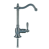 Westbrass D2035-NL-07 9" Victorian 1-Lever Handle Cold Water Dispenser Faucet, Satin Nickel