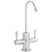 Westbrass D2051-26 Contemporary 10" 2-Lever Handle Hot and Cold Water Dispenser Faucet, Polished Chrome