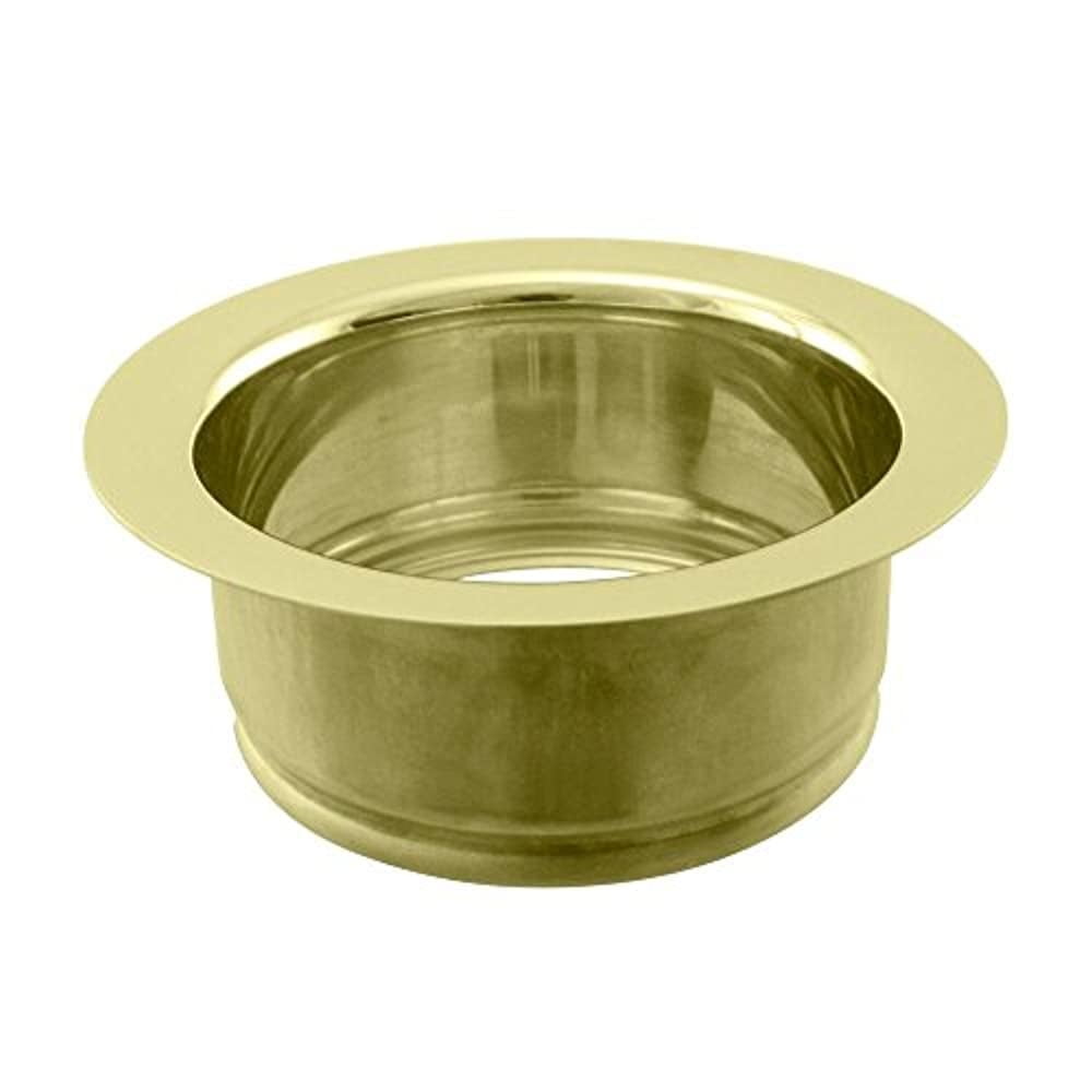 Westbrass D208-01 4-1/4" Standard Kitchen Sink Waste Disposal Flange, Polished Brass