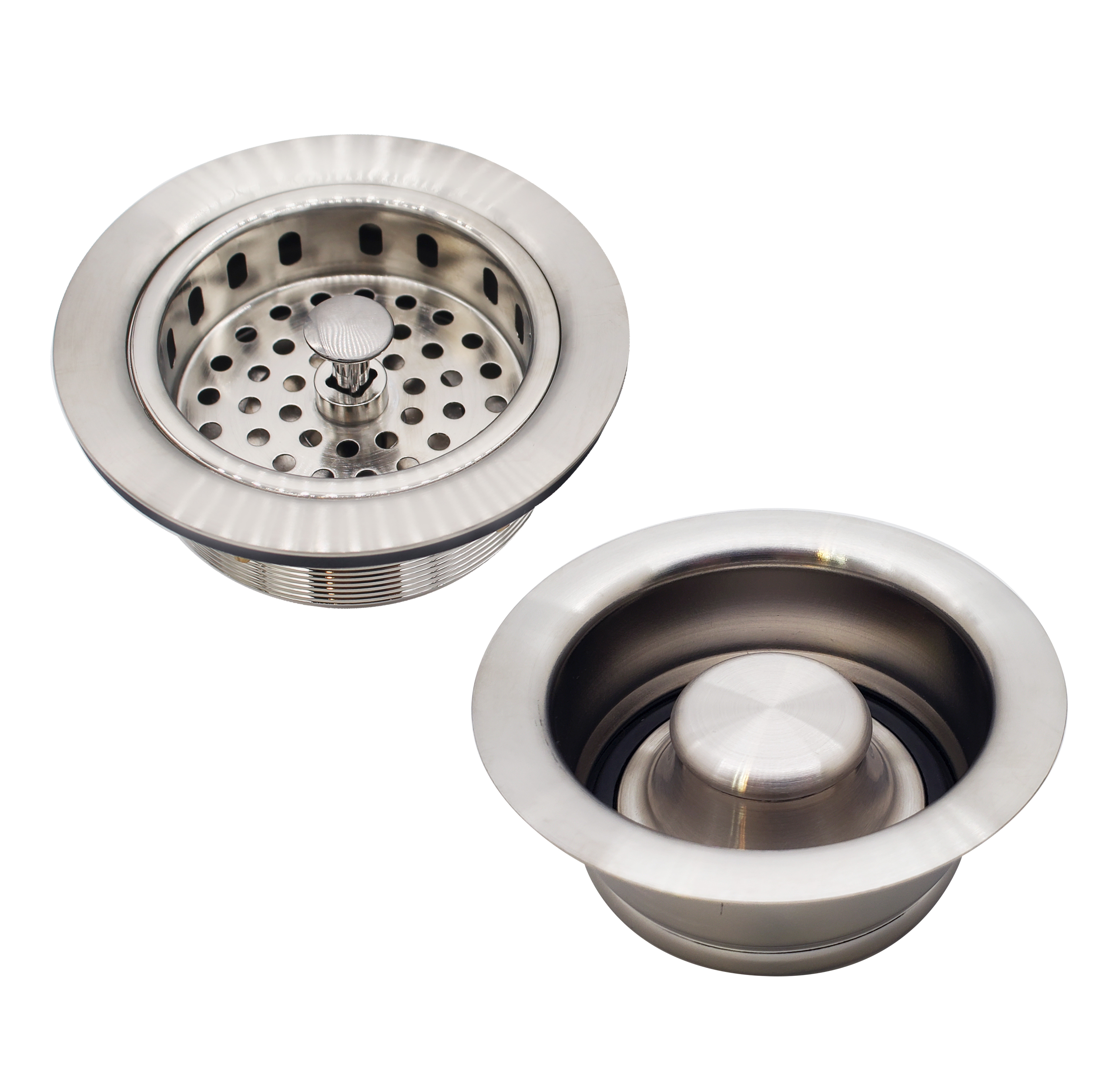 Westbrass D216507 41/4" OD Post Style Large Kitchen Basket Strainer