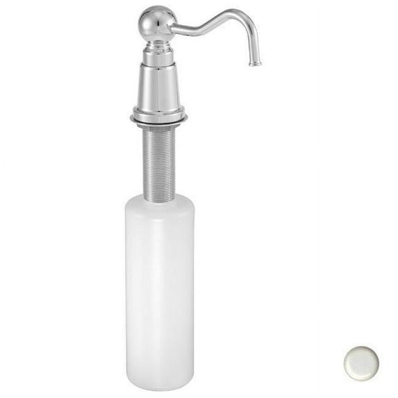 Westbrass D2176-50 Victorian Soap-Lotion Dispenser - Powder Coat White