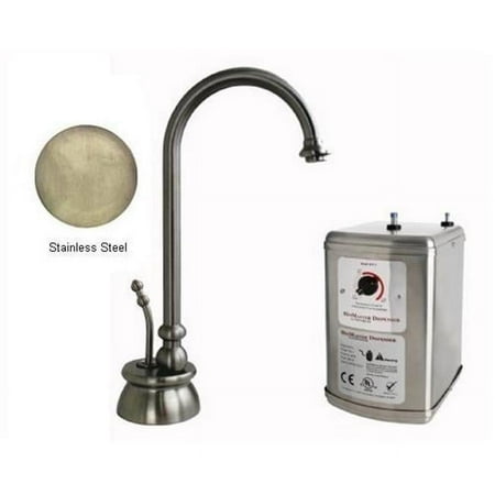Westbrass D261H-20 Calorah Hot Water Dispenser Kit - Stainless Steel