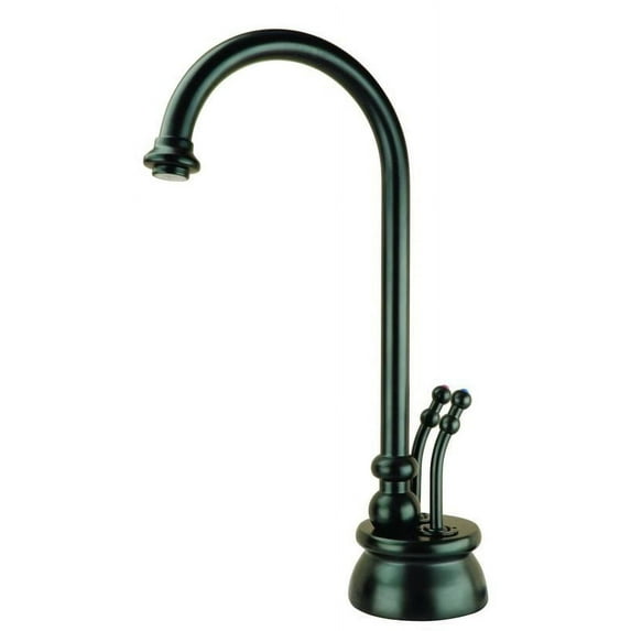 Westbrass D262-NL-12 Docalorah 10" 2-Handle Hot and Cold Water Dispenser Faucet (Tank sold separately), Oil Rubbed Bronze