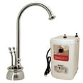 thumbnail image 1 of Westbrass Docalorah 10" 2-Handle Hot and Cold Water Dispenser with Heating Tank, Satin Nickel, 1 of 8