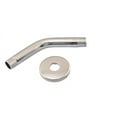 thumbnail image 1 of Westbrass D300-1-05 1/2" IPS x 6" Shower Arm with Flange, Polished Nickel, 1 of 5