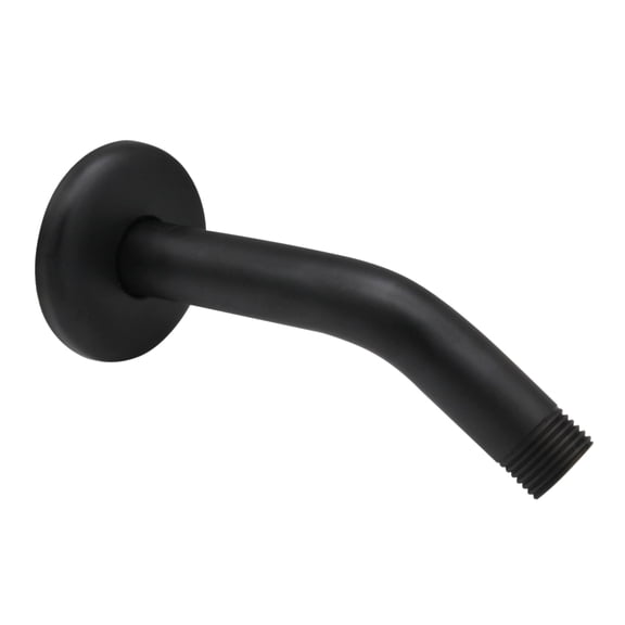 Westbrass D300-1-12 1/2" IPS x 6" Shower Arm with Flange, Oil Rubbed Bronze