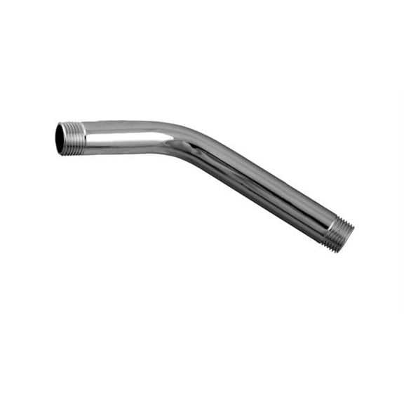 Westbrass D301-26 .5 in. x 8 in. Shower Arm - Polished Chrome