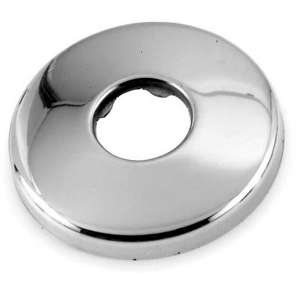 Westbrass D304-01 .5 in. IPS Brass Sure Grip Shower Arm Flange - Pvd Polished Brass