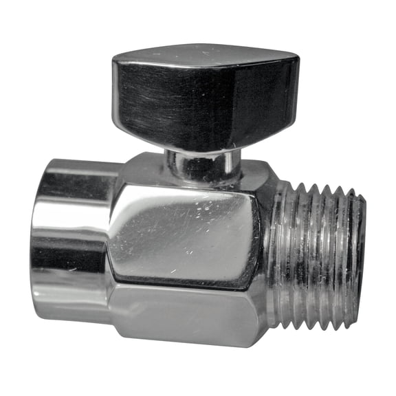 Westbrass D309-26 1/2" Shower Arm Volume Flow Control Trickle Valve, Polished Chrome