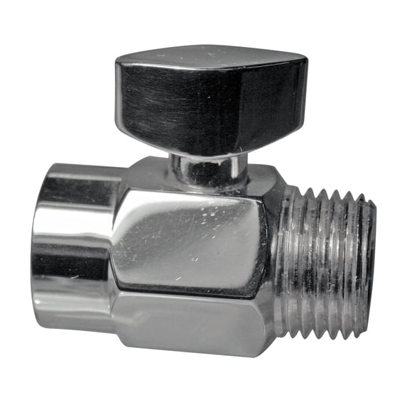 Westbrass D309-26 1/2" Shower Arm Volume Flow Control Trickle Valve, Polished Chrome